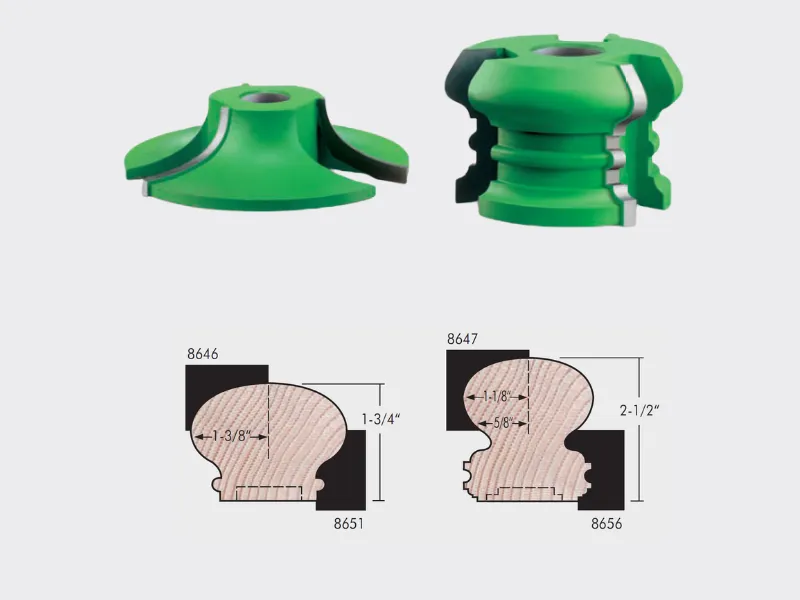Handrail Shaper Cutters I / II